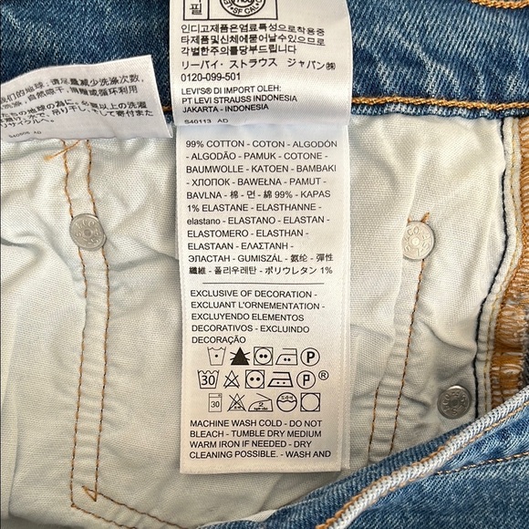 LEVIS 501 Women’s Straight Leg Denim Blue Jeans, Size W31 L30 - Picture 12 of 13